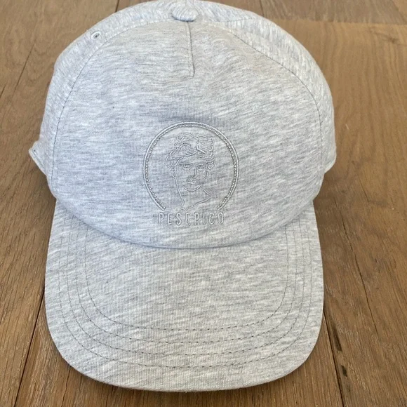 Peserico Heather grey gray hat cap size medium M - Picture 1 of 6
